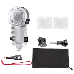 KAMPHO-Estuche Invisible para Fotografía, Carcasa Protectora Sellada para Cámara Insta 360 One <span class=keywords><strong>X3</strong></span> <span class=keywords><strong>Insta360</strong></span> <span class=keywords><strong>X3</strong></span>, 50m, Bajo el Agua - Product Image 2