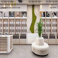 Comptoir d'exposition multifonctionnel pour accessoires de téléphonie mobile, vitrine de magasin de téléphonie mobile avec éclairage