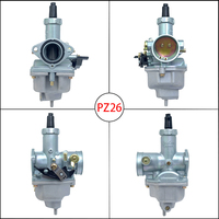 Nouveau carburateur de moto PZ26 à vente directe d'usine, version manuelle pour moto tout-terrain 110cc 125cc 140cc 160cc, quad ATV