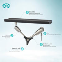 Support de bras réglable latéral pour table d'opération WEIYE, accessoires de positionnement chirurgical professionnels, certifié CE