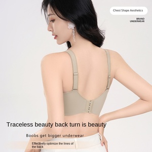 Reggiseno Estivo da Donna Personalizzabile con Logo, Sexy, Monocolore, per Seno Grande, Anti-cedimento, Coppe 3/4, <span class=keywords><strong>Senza</strong></span> Cuciture, <span class=keywords><strong>Senza</strong></span> <span class=keywords><strong>Ferretto</strong></span> di Supporto - Product Image 3