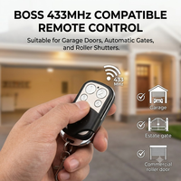 Télécommande de porte de garage SMG-002 Boss 433mhz BHT3/BHT-3/HT3/BOSS6 433MHz BOL4/BOL6/OL4