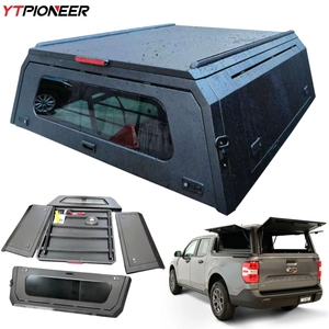 Capot rigide en aluminium pour benne de pick-up <span class=keywords><strong>Ford</strong></span> <span class=keywords><strong>Maverick</strong></span> <span class=keywords><strong>Hybride</strong></span> <span class=keywords><strong>2023</strong></span> 2024 2025 – Capot de camping pour camionnette - Product Image 1