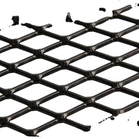 Grillage métallique expansé thermolaqué, filet de stuc haute résistance résistant aux chocs, maille de sécurité durable pour la construction et le plâtre