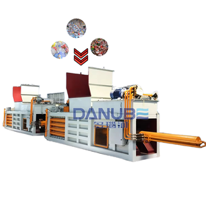 Compresseur de recyclage haute performance pour canettes en aluminium, carton et matériaux recyclables mixtes – Machine robuste pour la construction - Product Image 1