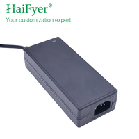 Adaptateur secteur 12V 10A 33V-42V AC/DC avec interface Type-C, prise universelle pour PC de bureau, éclairage LED, matériau ABS, certifié CE