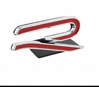 Logo Volkswagen direct usine de haute qualité pour Volkswagen Golf 5 6 7 8 R ligne 3D voiture R Logo coffre Grille Badge autocollant autocollant