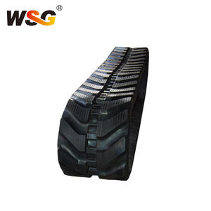 <span class=keywords><strong>Rubber</strong></span> Spoor Voor <span class=keywords><strong>Kobelco</strong></span> Sk50ur <span class=keywords><strong>Sk50</strong></span> Sk50ur-2 Sk042 Sk45 K045 Sk45sr Graafmachines Tracks - Product Image 5