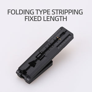 <span class=keywords><strong>Strumenti</strong></span> per Fibra Ottica 2 in 1: Guide Pieghevoli per Spellatura a Lunghezza Fissa e Barra Guida per Fibra con Spelafili e Guida di Taglio - Product Image 3