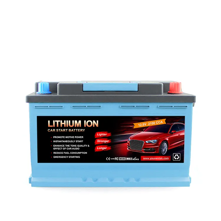 2023 Novo Design 12v 100Ah Lifepo4 Auto Bateria Para Baterias De Ion De Lítio Estrela Do Carro 12v 200ah bateria solar