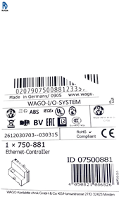 Module PLC 750-881, module de contrôle industriel, module de contrôleur logique programmable, module d'E/S numérique, module d'automatisation industrielle - Product Image 1
