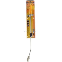 Chalumeau de jardin à gaz KLL 5001D, brûleur à gaz pour désherbage 1300°C, raccord baïonnette Homebase, alliage de zinc, butane/propane