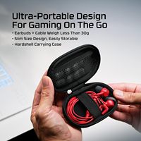Vente en gros d'écouteurs HyperX Cloud Earbuds III, écouteurs de jeu filaires 3,5 mm, multiplateformes, design d'embouts auriculaires de 4 tailles, commandes intégrées, micro intégré