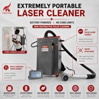 Mesin Pembersih Laser Industri 300W Pulse Fiber untuk Pembersihan Cetakan dan Peralatan yang Efisien