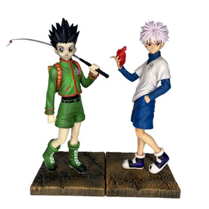 <span class=keywords><strong>Figurine</strong></span> de chasseur japonaise en gros, Gon Killua PVC GK Anime Peripheral Model Doll Desktop Ornament - Product Image 5