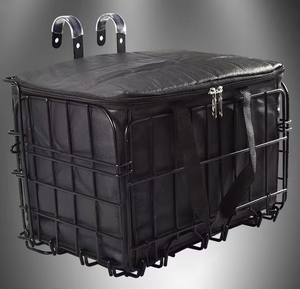 Cesta Delantera Plegable para <span class=keywords><strong>Bicicleta</strong></span> con Bolsa Interior Extraíble de Liberación Rápida - Product Image 3