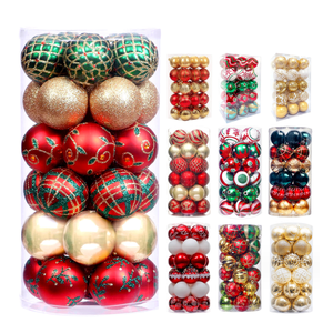 ลูกบอลคริสต์มาส ของตกแต่งต้นคริสต์มาส ลูกบอลประดับคริสต์มาส - Product Image 3