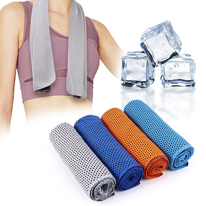 Toalla Deportiva Fría y Compacta para el Verano, Toalla de Playa de Secado Rápido con Estuche de Silicona - Product Image 4