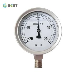 เครื่องวัดความดันต่ำแคปซูลสแตนเลส100มม. ความแม่นยำสูงข้อมูลจำเพาะที่กำหนดเองจากผู้ผลิตที่เชื่อถือได้ - Product Image 5