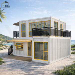 Casa Contenedor Modular Prefabricada de Acero de Diseño Personalizado, de 2 Pisos, Totalmente Equipada, para Uso Comercial en Restaurantes - Product Image 3