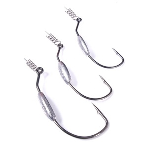 Testine per jig da 2.5g/3.5g/5g per acqua dolce e salata con lama in metallo a cucchiaio, esca da pesca per bass - Product Image 1