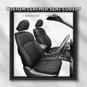 Coprisedili in Pelle Impermeabili Personalizzati TT per Subaru Crosstrek Outback 2009-2025, Garanzia Premium di 3 Anni - Product Image 2