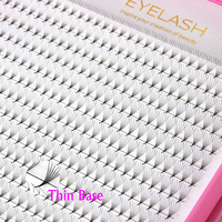 Extensions de cils pré-faites en volume, base pointue, 3D, 5D, 12D, 0,05 mm, 0,07 mm, fournisseur de cils en volume pré-faits, cils en soie faits à la main, étroits, pré-faits en volume