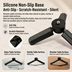 Mini trépied flexible en forme de pieuvre, support portable pour caméra d'action sportive, compatible avec DJI Osmo Action / Smartphone - Product Image 3