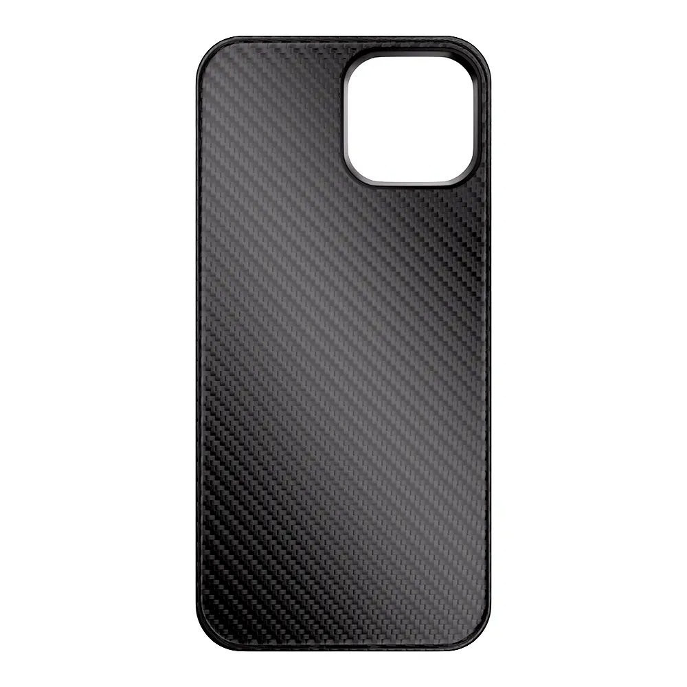 Keepwin Custom Black Twill Design Shockproof Sublimation Real Thin Carbon Fiber Phone Case Cover for iPhone 15 Plus 6.8inch