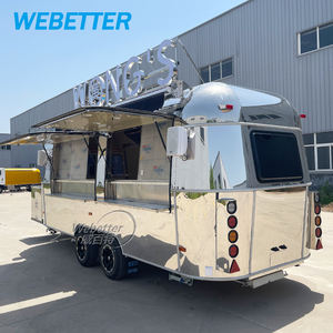 Webetter รถเทรลเลอร์อาหารสแตนเลสรถเข็นชาแบบฟองเคลื่อนที่ได้อาหารจานด่วนรถเทรลเลอร์ทอดอาหารเชิงพาณิชย์ - Product Image 5