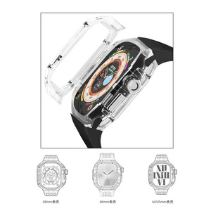 Correa para Apple <span class=keywords><strong>iWatch</strong></span> <span class=keywords><strong>Ultra</strong></span> 2026 con Cubierta de Apertura Rápida y Carcasa Anticaída Integrada, Modificación de 49 mm - Product Image 4