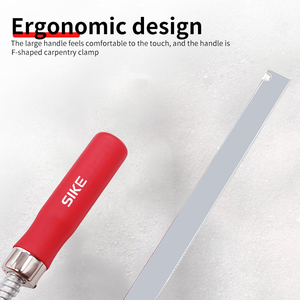 Pince de serrage en F pour menuisier en acier au carbone avec poignée en PP <span class=keywords><strong>TPR</strong></span> pour outils de table et de travail du bois - Product Image 6