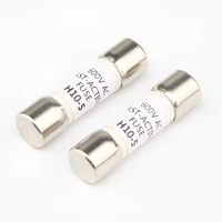 Fusible de 10x38mm, 20A 25A 30A 32A 40A 50A 60A, Fusible de Alta Corriente de Acción Rápida y Retardo de Tiempo para Energía Solar Fotovoltaica/Vehículos Eléctricos/Multímetro DMM, UL CE RoHS