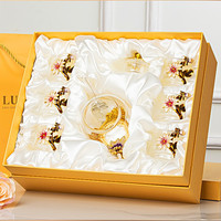 Service à thé et tasses à fleurs en verre cristal sans plomb, cadeau d'affaires, écologique, luxe, voyage, style zen asiatique, 20 ensembles, vente en gros Jesenbol