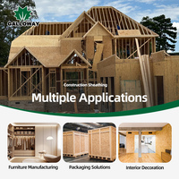 Panneaux OSB 3/4 18mm 19mm 20mm 4x8, panneaux de contreplaqué OSB 3, planches OSB pour bardage de toiture, sous-plancher, coffrage en béton