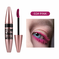 Mascara pour cils volumineux, longue tenue, imperméable, à effet de cils épaissis et recourbés, avec logo personnalisé, très vendu