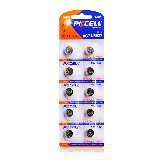 1.5V AG Series Button Cell Battery LR927 Ag7 for Watch
