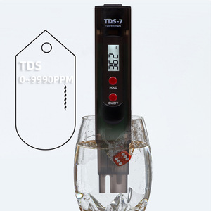 Medidor digital de calidad del agua TDS-7 0-9990 PPM para análisis de agua potable - Product Image 1