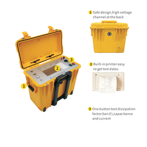 ระบบทดสอบสีน้ำตาล DLT-800 10kV 40-70Hz 200mA ปุ่มเดียวสำหรับบุชชิ่งหม้อแปลง - Product Image 6
