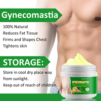 Crème de traitement de réduction mammaire masculine ELAIMEI, anti-cellulite, raffermissante pour la poitrine, crème au gingembre pour la gynécomastie masculine