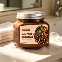 Gommage corporel naturel, soin blanchissant et exfoliant pour le corps, soin de la peau bio, exfoliation aux fruits et sel marin, gommage pour le corps, les mains et les pieds