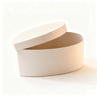 Carton personnalisé rouge blanc en forme de cœur boîte cadeau Saint Valentin mariage rose fleur bonbon boîte d'emballage innovante avec base et couvercle
