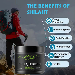 Resina di Shilajit Organica dell'Himalaya OEM, Fonte Naturale di Energia con Acido Fulvico e Miscela di Minerali, Antiossidante e Supporto Immunitario - Product Image 2