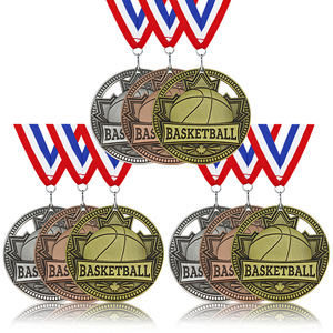Medaglie Personalizzate in Smalto per Basket, Nuoto, Maratona, Boxe, Jiu-Jitsu, Cricket da Tavolo, Corsa, Tennis, Taekwondo - Product Image 2