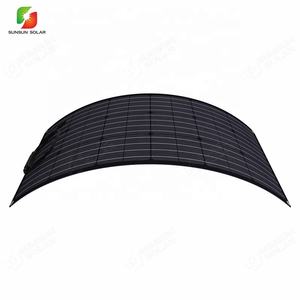 Panneau solaire semi-flexible ETFE 100W 150W 200W 220W 250W 300W, installation facile, faible poids, pour camping 4x4, applications hors réseau - Product Image 5