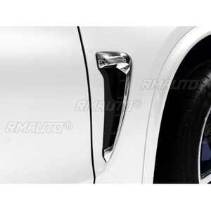 Pour BMW X5 2014-2018 : Cadre de décoration pour l'entrée d'air de pare-chocs (type 'Wind Knife') et cache de séparateur de pare-chocs, accessoires de modification automobile - Product Image 4