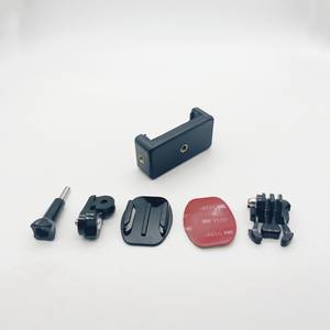 Support de téléphone rotatif durable pour casque de moto avec clip horizontal et vertical pour la prise de vue en conduite - Product Image 5