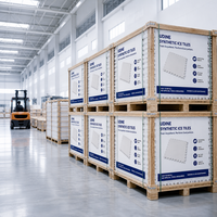 Dalles de patinoire synthétique UHMWPE haute densité Udine, auto-lubrifiantes, pour entraînement intérieur et extérieur