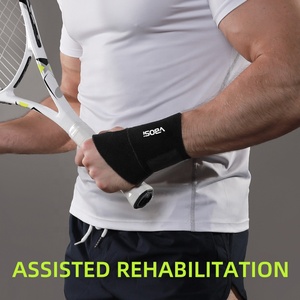 Vbosi 3338 Nhà Sản Xuất Cao Su Tổng Hợp Hỗ Trợ Cổ Tay Brace Thể Thao Tập Thể Dục Đào Tạo Tay Bảo Vệ Cổ Tay Kết Thúc Tốt Đẹp Với Vòng Lặp Ngón Tay Cái - Product Image 4