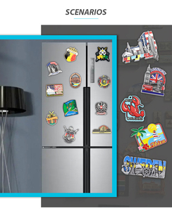 Imán de Refrigerador 3D de Metal con Diseño Personalizado de Aleación de Zinc de los Estados del Báltico: Estonia, Letonia, <span class=keywords><strong>Lituania</strong></span> - Product Image 5